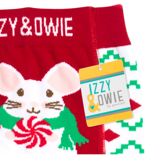 Christmas Mouse Baby Leggings