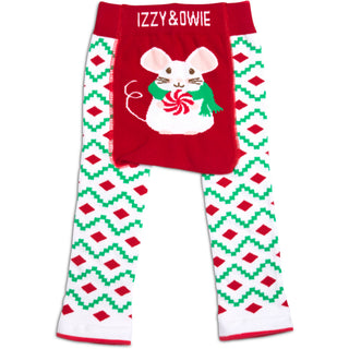 Christmas Mouse 12-24 Months Baby Leggings