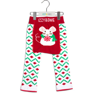 Christmas Mouse 12-24 Months Baby Leggings