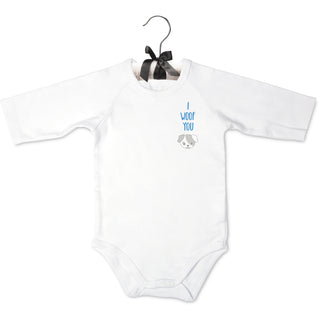 Puppy 3/4 Length Sleeve Onesie