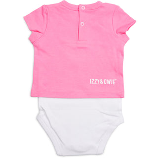 Light Pink Kitty Shw-onesie