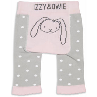 Soft Pink Bunny 0-6 Months Baby Leggings