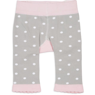 Soft Pink Bunny 0-6 Months Baby Leggings