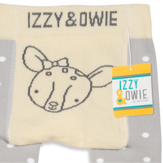 Soft Yellow Deer Baby Leggings