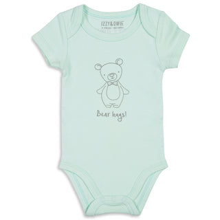 Soft Green Bear Onesie