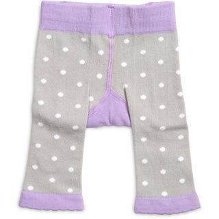 Soft Lavender Kitty 0-6 Months Baby Leggings