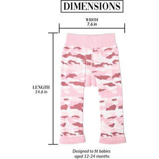 Jewel Pink Camo Deer 12-24 Months Leggings