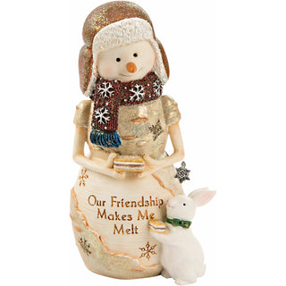 Melt 5" Snowman with Bunny