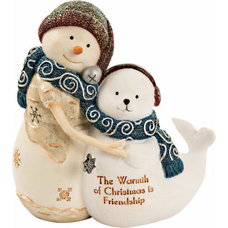 Friendship 4.5" Snowman with Seal