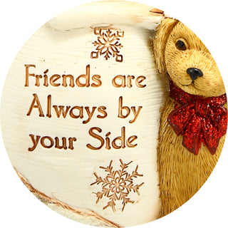 Friends By Your Side 5" Snowman with Dog