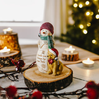Friends By Your Side 5" Snowman with Dog