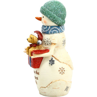 Greatest Gift 5" Snowman with Puppy