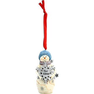 Best Friends 4" Snowman Ornament