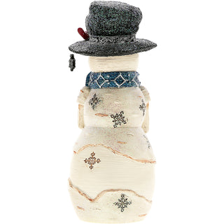 Memorable Friends 5" Snowman Holding Present