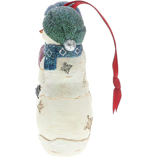 1st Christmas 4" Snowcouple Ornament