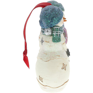 1st Christmas 4" Snowcouple Ornament