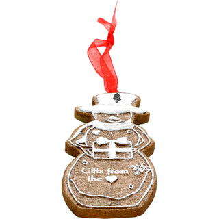 From the Heart 4" Snowman Ornament