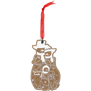 Fur-Ever Family 4" Snowfamily Ornament