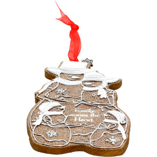 Family 4" Snowfamily Ornament
