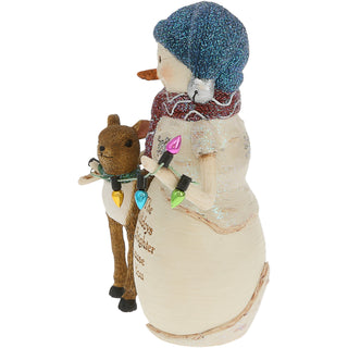 Holidays Brighter 5" Snowman with Deer