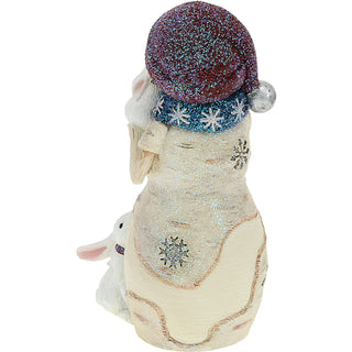 Hoppy Holidays 4" Snowman with Bunnies