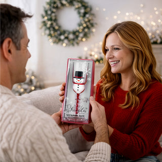 Jingle Gift Boxed 7 oz Flute