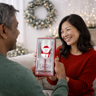 Snowball Gift Boxed 14 oz Wine Glass