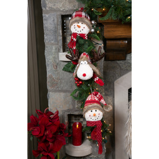 Jack 8" Snowman Hanging Ornament