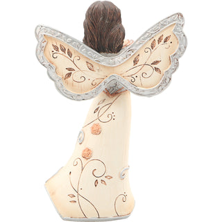 Love You Nana 5.5" Angel Holding Flowers