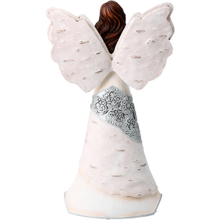 Sister 6.5" Angel Holding Sunflower