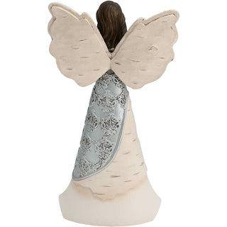 Faith 6.5" Angel Holding Cross