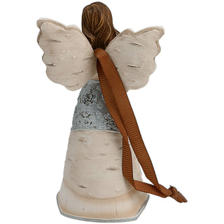 Sister 4.75" Angel Holding Flowers Ornament