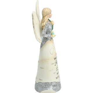 Strength & Healing 6.5" Angel Holding Bird