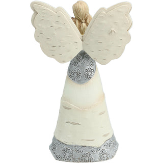 Strength & Healing 6.5" Angel Holding Bird