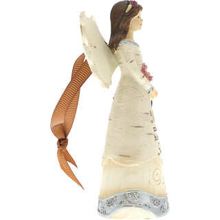 Niece 4.5" Angel Holding Flower Ornament