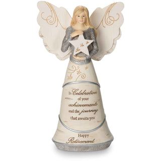 Retirement 6.5" Angel Holding Star