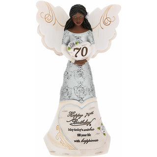 EBN 70th Birthday 6" EBN Angel Holding Heart