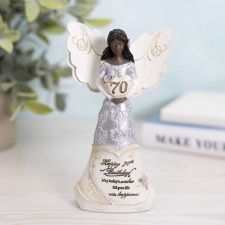 EBN 70th Birthday 6" EBN Angel Holding Heart