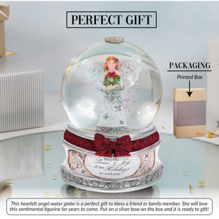 Peace & Joy 100mm Musical Water Globe