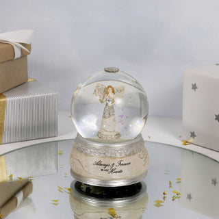 Forever in Our Hearts LED Lit, 100mm Musical Water Globe