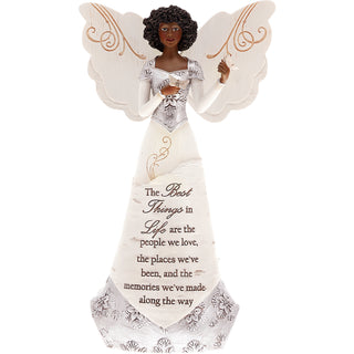 EBN Best Things in Life 8" EBN Angel Holding Butterflies