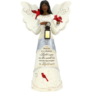 EBN Light Remains 9" EBN Angel Holding Lantern