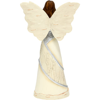 In Loving Memory 7.5" Angel with Cardinals