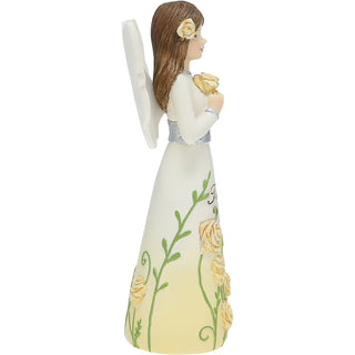 Friend 5" Angel Holding Roses