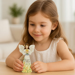 Friend 5" Angel Holding Roses
