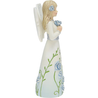 Sister 5" Angel Holding Roses