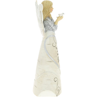 Loved 6" Angel Holding Dove