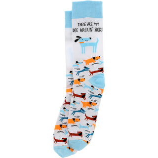 Dog Walkin'  Unisex Crew Socks
Size: M/L