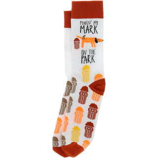 Mark on the Park Unisex Crew Socks Size: M/L