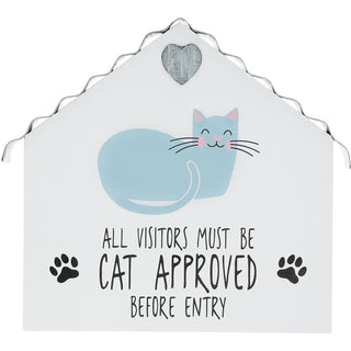 Cat Approved 6" MDF Plaque